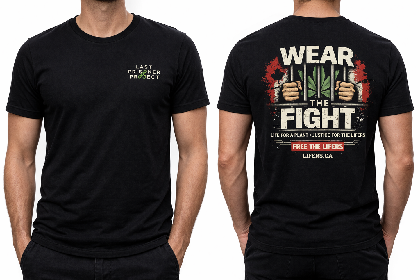 Advocacy WEAR THE FIGHT Graphic T-Shirt - Last Prisoner Project