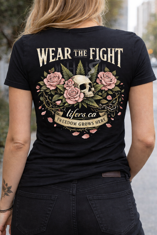 Advocacy Women's FREEDOM FLOWER Graphic T-Shirt
